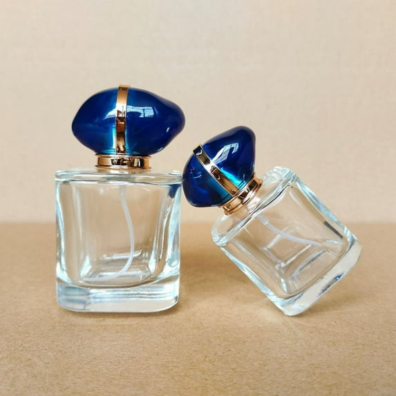 10pcs 30ml 50ml Transparent Perfume Bottle with Spray Pump Portable Empty Refillable Atomizer Bottle for Travel Essential