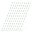 thumbnail image 1 of 10pcs 316 Stainless Steel Round Rod Bar, 1x350mm Silver Solid Shaft Rods, 1 of 6