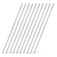 thumbnail image 1 of 10pcs 316 Stainless Steel Round Rod Bar, 3x150mm Silver Solid Shaft Rods, 1 of 6