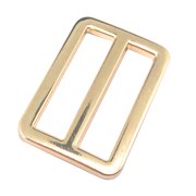 10pcs 31mm/1.2Inch Zinc Alloy Slide Buckle Bag Belt Strap Keeper Slider for Strap Keeper Leather Craft Bag Belt Adjuster Sliders Light Gold