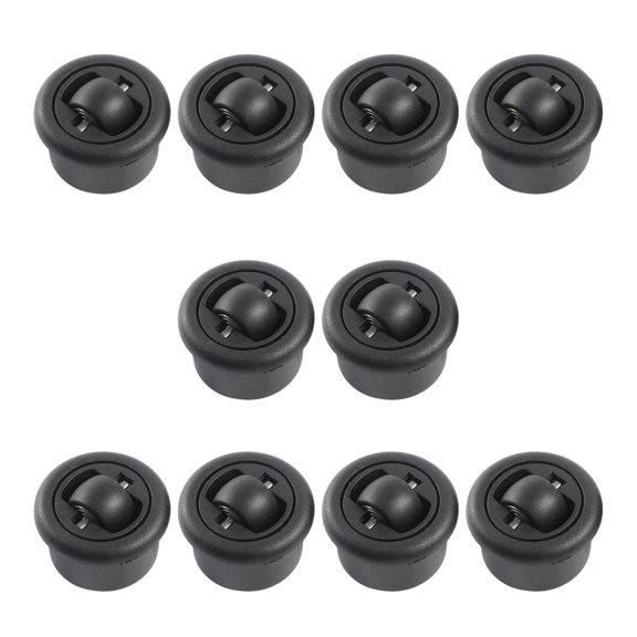 10pcs 360 Degree Rotating General Wheel with Quiet Designs Furniture Casters with Not Slip Base for Furniture