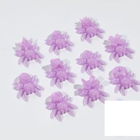 10pcs 3D Spider Animals Colorful Articulated Figurine Halloween