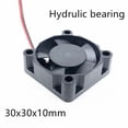 thumbnail image 1 of 10pcs  3d printer fan 3010 30MM 30*30*10MM 3cm Graphics card fan Cooling fan 5V 12V 24V 0.1A with 2pin, 1 of 6