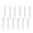 thumbnail image 1 of 10pcs 3in Christmas Tree Crystal Decorations,Clear Acrylic Xmas Tree Icicle Hanging Ornaments for Christmas New Year Holiday Wedding Winter Party Decor, 1 of 5