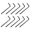 thumbnail image 1 of 10pcs 3mm Allen Key agon Angle Wrench Set for Electric Bass Guitar, Long Life, 1 of 2