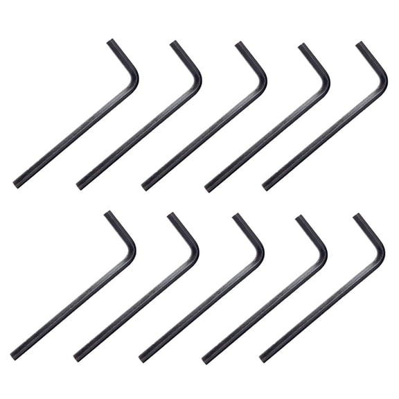 10pcs 3mm Allen Key agon Angle Wrench Set for Electric Bass Guitar, Long Life