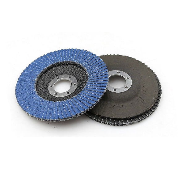 10pcs 4.5inch Abrasive Flap Wheels for Bulgarian Metal Grinding Discs P80