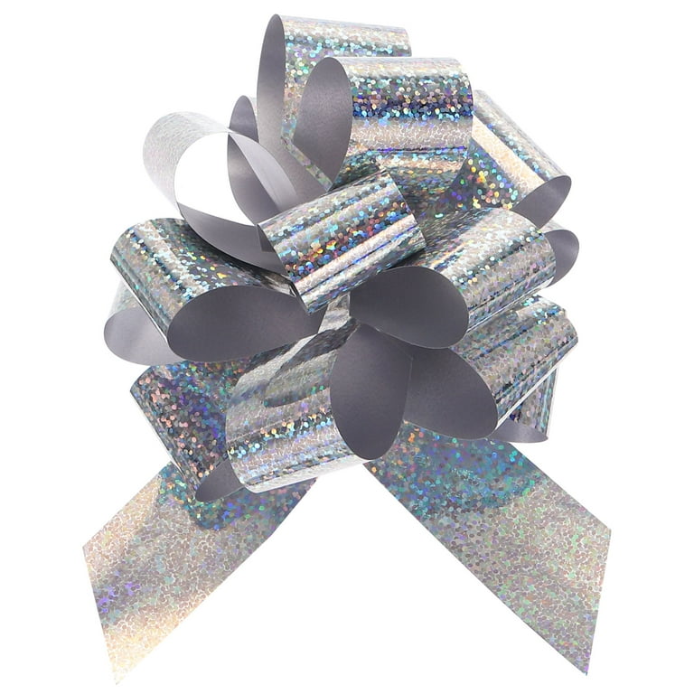  10pcs Ribbon for Bows Gift Wrapping Bow Metallic Bows