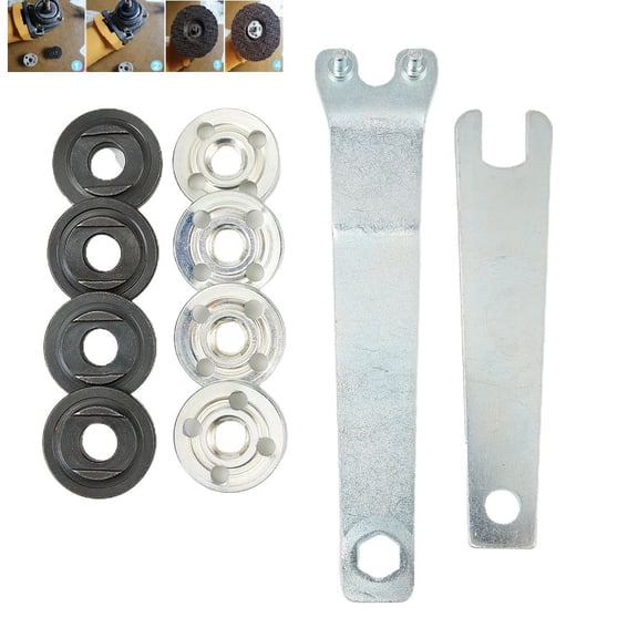 10pcs 4" flange nut Spanner Wrench For 9523 for Angle Grinder Parts