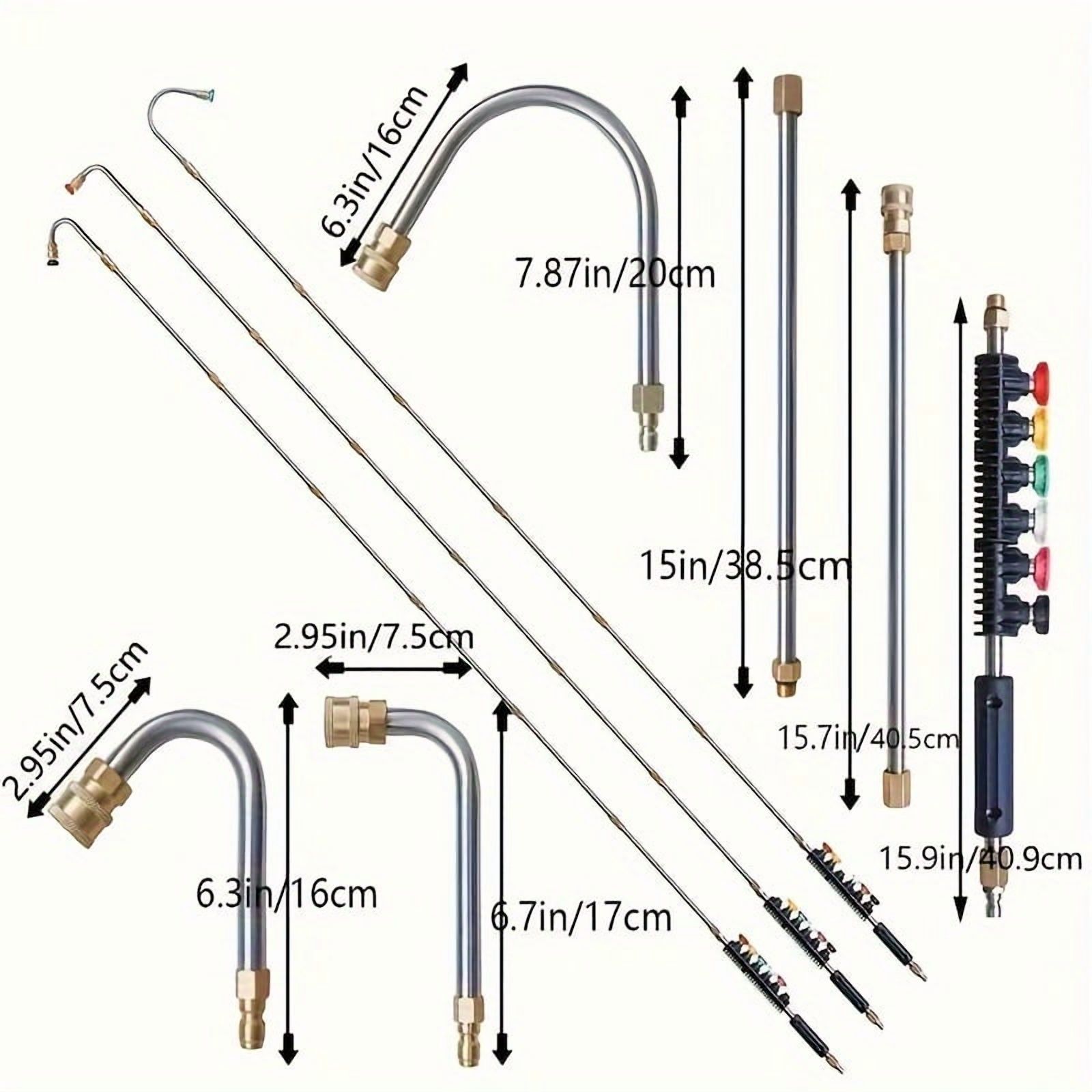 Pressure Washer Wand Extension Replacement Lance 120 INCH 1/4