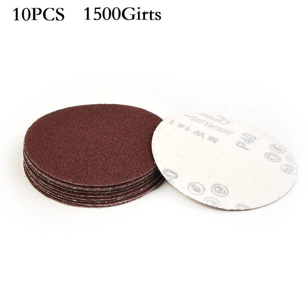 10pcs 4inch(100mm) Sander Disc Sanding Pad 40- Grit Polishing Pad ...