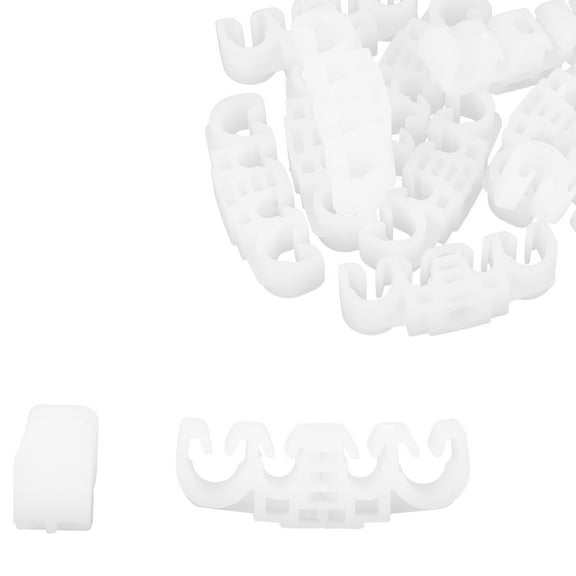 10pcs 50x16.5mm Plastic 4 Way Car Auto Petrol Line Hose Retaining Clip for Volkswagen