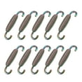 thumbnail image 1 of 10pcs 59mm Multicolor Motorcycle Exhaust Pipe Stainless Steel Swivel Springs Hook, 1 of 5