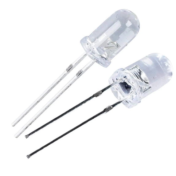 10pcs 5mm Green LED Lights 1.8-3.4V