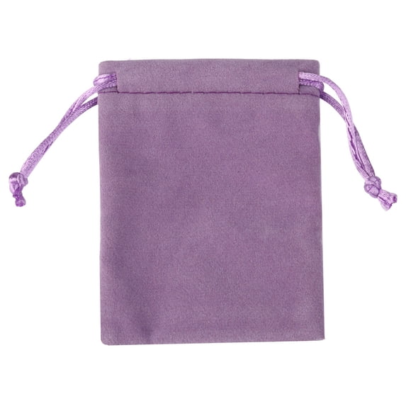 10pcs 5x7cm 7x9cm 8x10cm Velvet Jewelry Bags Necklace Rings Earrings Packaing Drawstring Pouches Christmas Mini Small Gift Bags 15light purple 5x7cm