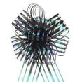 thumbnail image 1 of 10pcs 6 Inch Large Pull Bow Gift Wrapping Bows Ribbon Organza Black for Wedding Baskets Party, 1 of 6