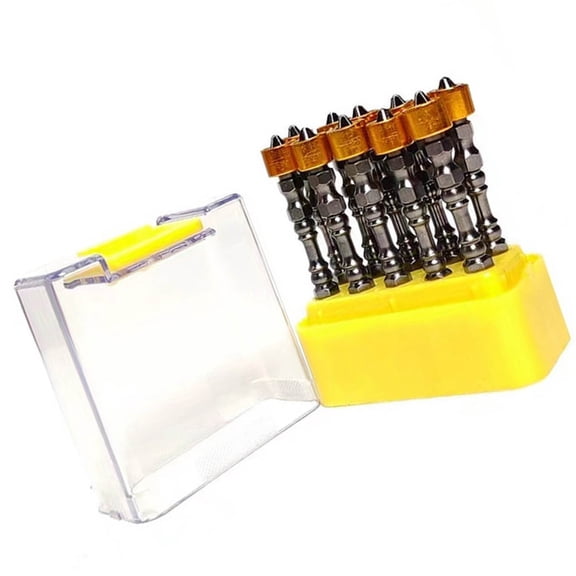 10pcs 65mm Bit Set With Colorful Design For Easy Identification & Efficient Work