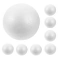 10pcs 8cm Christmas Decoration Modelling Craft Solid Polystyrene Balls