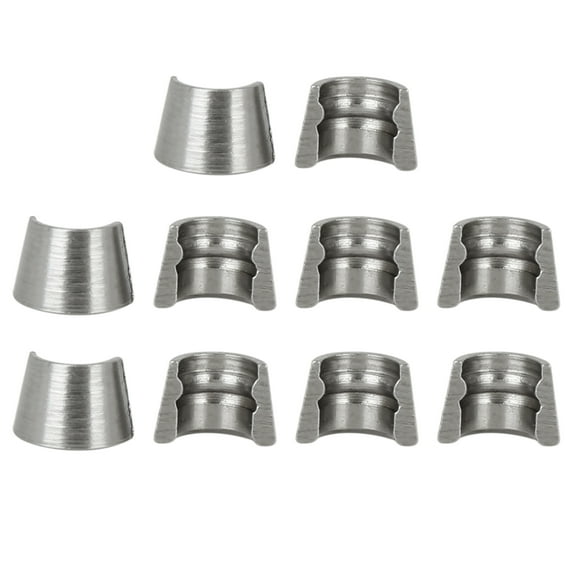10pcs 8mm Valve Stem Diameter Hardened Valve Keeper Locks Steel Race Locks Motorbikes for CG125
