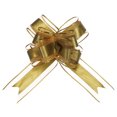 thumbnail image 1 of 10pcs 9 Inch Extra Large Pull Bow Gift Wrapping Big Organza Bows Ribbon Gold for Wedding Baskets Presents, 1 of 6