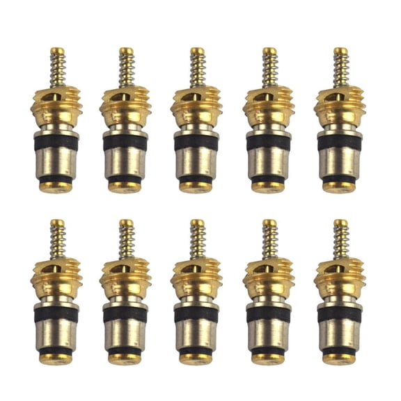 10pcs A/C High Pressure Valve Stem Cores For Citroen