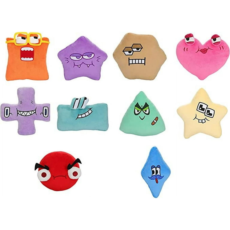 ALPHABET LORE HANDCRAFTED Care Shape Series Plush Baby Educational