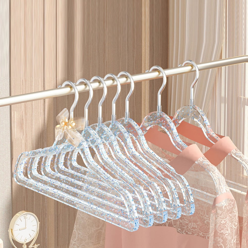 Designstyles Clear Acrylic Clothes Hangers, Heavy-duty Closet