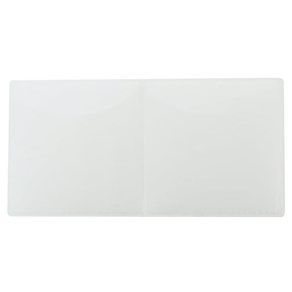 10PCS Clear Sticker Holders for Car Windshield, Parking Permit Pass Pouch with Applicator, No Number Display