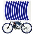 thumbnail image 1 of 10pcs Adhesive Reflective Tape Cycling Safety Warning Sticker Bike Reflector Tape Strip for Car Bicycle Motorcycle Scooter Wheel Rim Decoration, 1 of 8