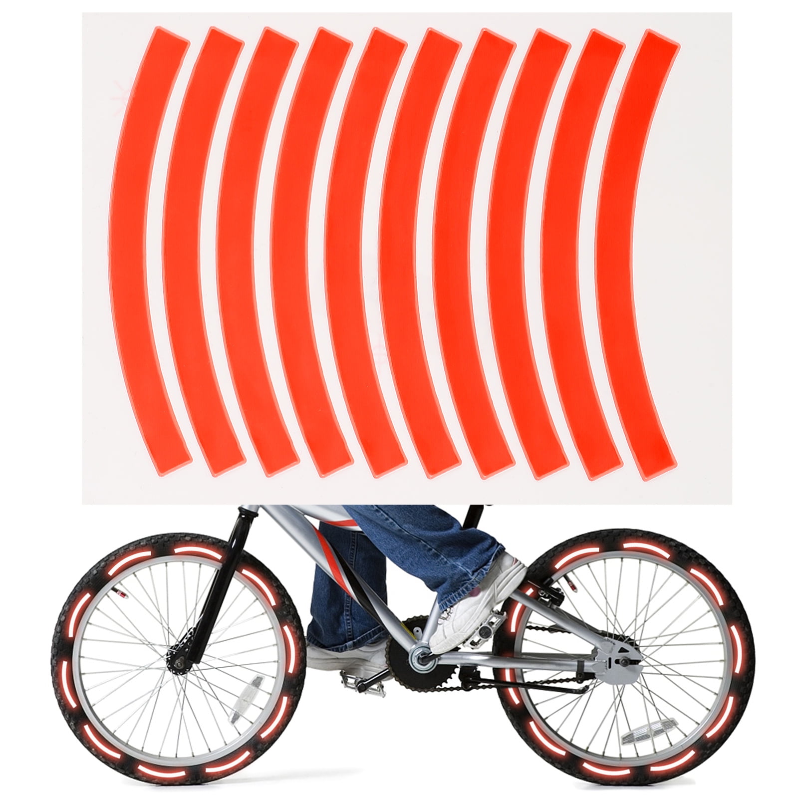 Bike wheel reflective tape new arrivals