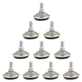 thumbnail image 1 of 10pcs Adjustable Swivel Leveling Feet Adjustable Furniture Leveling Legs for Table, 1 of 8