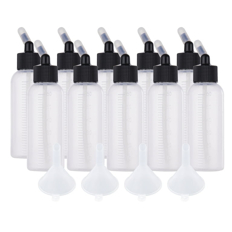 10pcs Airbrush Paint Bottle and Storage Bottle Compatible with Dual Action  Siphon Feed Airbrushes