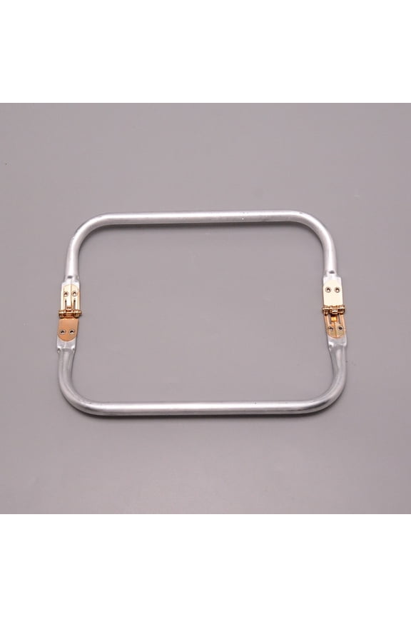 10pcs Aluminum bag Handle bag Replacement Accessories Silver 9x22x2cm