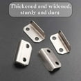 thumbnail image 1 of 10pcs Angled Drawer Lock Strike Plate Cabinet Cupboard Office Drawer L Shaped Strike Plate, 1 of 5