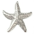 thumbnail image 1 of 10pcs Anti-304 Stainless Steel Big Pendants Starfish Charm Stainless Steel color 50x46.5x5.5mm Hole: 1.4mm, 1 of 3