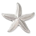 thumbnail image 1 of 10pcs Anti-304 Stainless Steel Pendants Starfish Charm Stainless Steel Color 41x45x3mm Hole: 1mm, 1 of 3