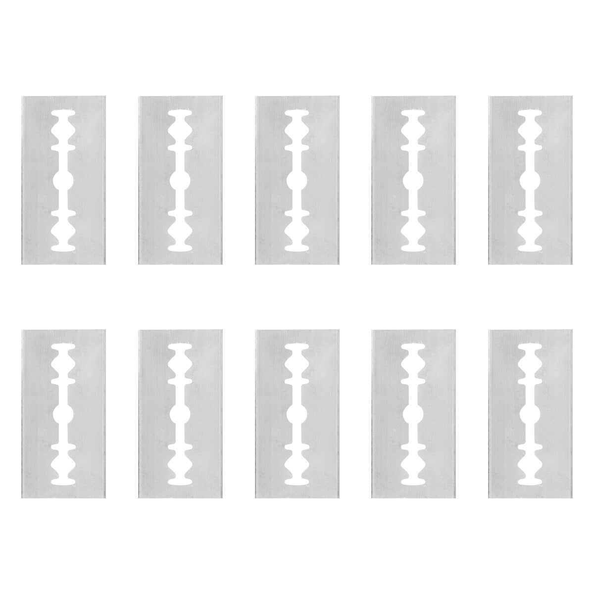 10pcs Aquarium Algae Cleaning Razor Stainless Steel Corrosionresistant Remove Algae without