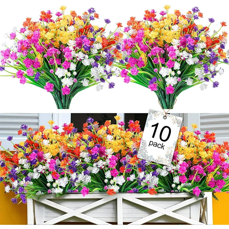 Bouquet 15 Heads Artificial Plant Fake Flowers Small Bunch Wedding  Beautiful~