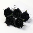 10pcs Artificial Flowers Head Silk Rose Fake Flower For Wedding