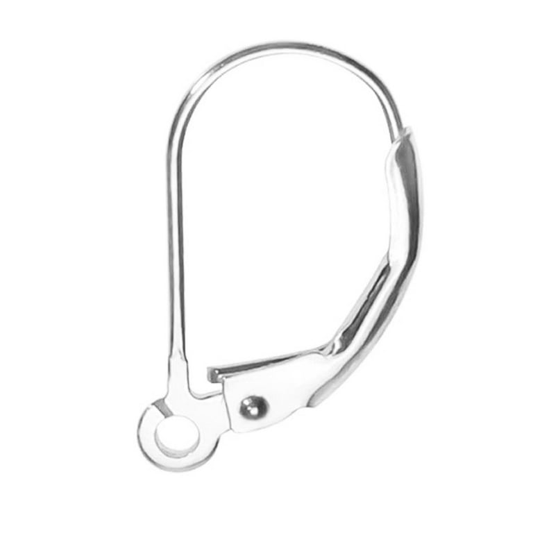 Teardrop Earring Hooks - Hammered Ear Wires - Sterling Silver Earring Hooks
