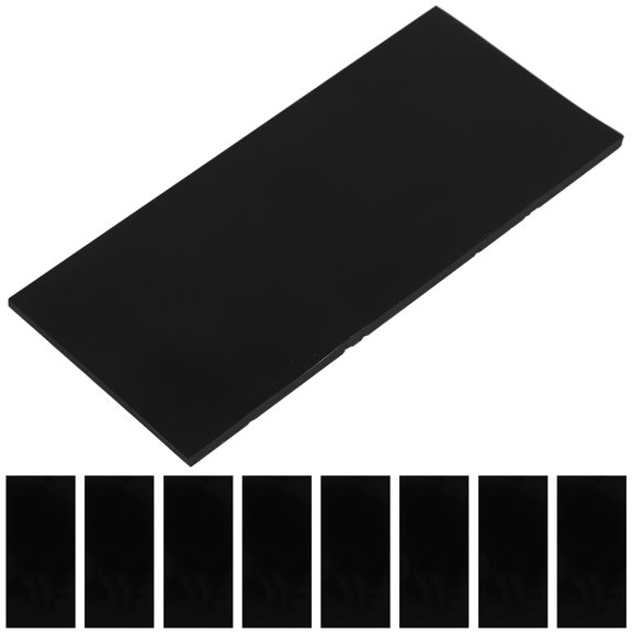 FUEENIRVA Welding Shield Lens Black 10Pcs 4.3x2.0x0.08In