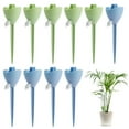 thumbnail image 1 of 10pcs Auto Drippers, EEEkit Automatic Plants Water System with Adjustable Control Valve, Green & Blue, 1 of 7