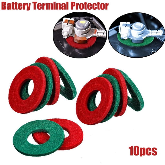 10pcs BC2127 Battery Terminal Protector Anti Auto Car Pad Gasket