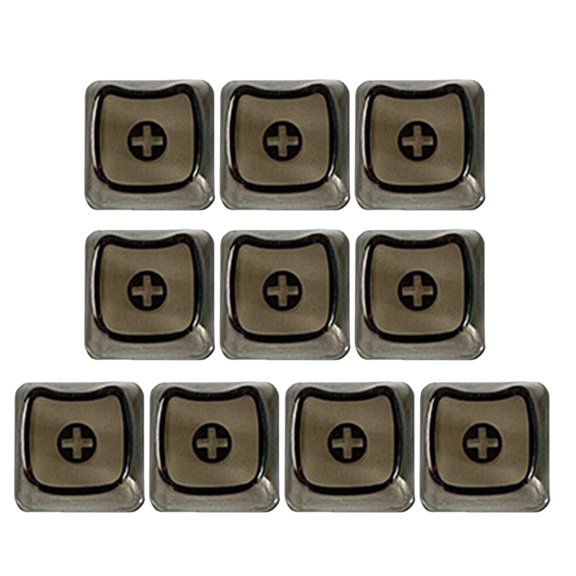 10PCS Translucent Gaming Keycaps Set For Switches Mechancial Keyboards Compatible Transparently Designing