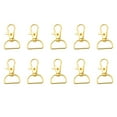 thumbnail image 1 of 10pcs Bag Accessories Handbags Clasps Handle Alloy Metal Lobster Clasp Swivel Clips Snap Hooks for Key Rings, 1 of 11