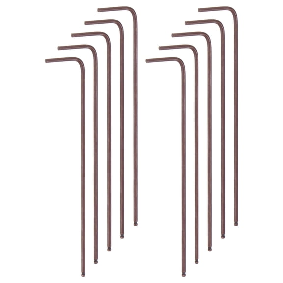 10pcs Ball End Hex Key Wrench 1.5mm L-Shape Extra Long Arm Metric Wrenches, Red