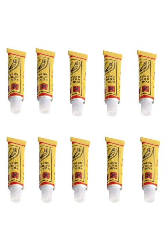 10pcs Bicycle Tire Patch Glue Road Mountain Bike Tyre Inner Tube Puncture Repair Rubber Cement