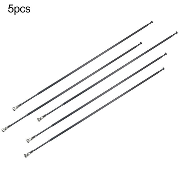 10pcs Bike Spoke Pillar Flat Straight Pull Steel 261/263/265/272/275/277/282/290 Steel Spokes Bicycle Accessories