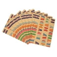 thumbnail image 1 of Raindrops Wrapping Paper Kraft Brown for DIY Craft Projects 10Pcs, 1 of 8