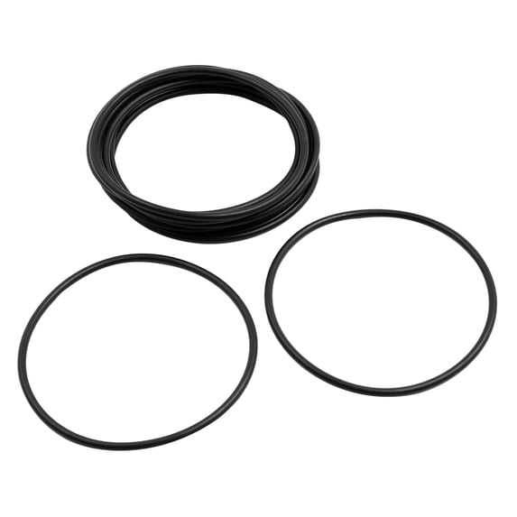 10pcs Black NBR70 O-Ring Washer Sealing Gasket for Car 63 x 2.5mm